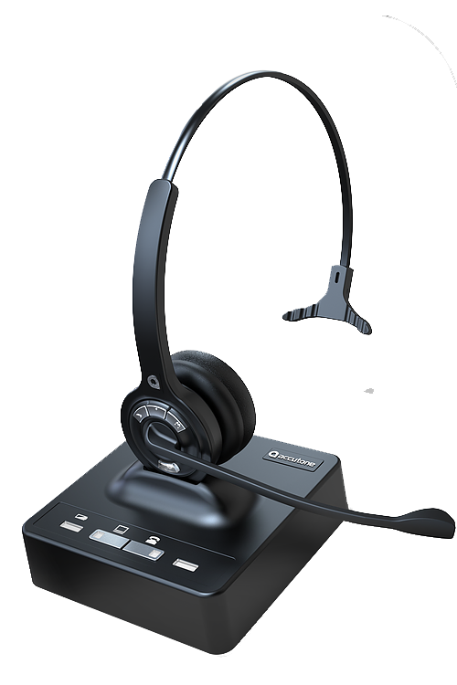 Çağrı Merkezi Bluetooth Kablosuz Kulaklık Accutone DV1B
